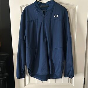 Under Armour Men's Blue Half Zip